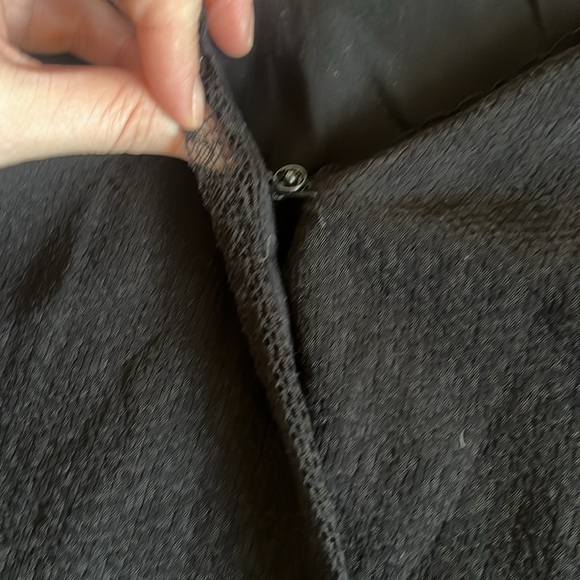 Sézane Black Wrap-Style Long Sleeve Dress‎ Size 34 (XS) - Picture 8 of 11